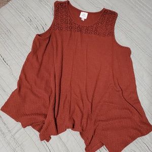 Knox Rose Hankerchief Tank [XXL]